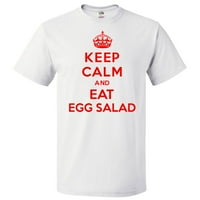 Budite mirni i jedite majicu sa salatom za jaja Funny TEE poklon