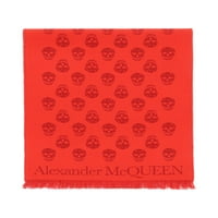 Aleksandar McQueen Reverzibilni lubanji vuneni šal žene