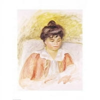 Portret madam albert andre portret od madam albert andre print Pierre-Auguste Renoir - In