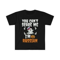 Ne može se uplašiti da sam ruska halloween unise majica S-3XL Rusija