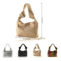 Večernje torbe za žene Kutch torbice dame ručne torbe za kristalno ramena torba luksuzno dizajnerske