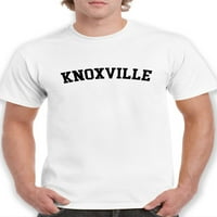 Grad Knoxville pokazuje milu majicu Pride bijela majica, muške velike