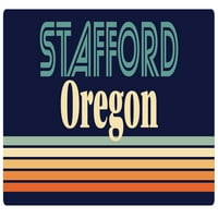 Stafford oregon frižider magnet retro dizajn