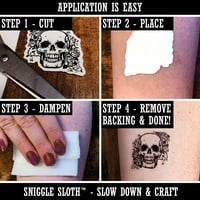 Peekting Bat Halloween Voda otporna na vodu Privremena tetovaža postavljena lažna umjetnička zbirka