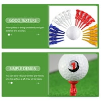 Profesionalni plastični golf tees male golf tees plastični golf držači golfs šiljci