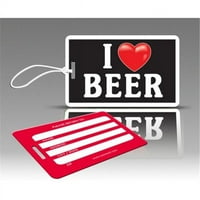 Tagcrazy.com Tagcrazy ihc Iheart Tags - I Heart Beer - Pack