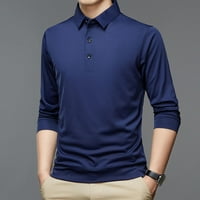 Muška majica s dugim rukavima Redovna fit Poslovni rad Golfs Košulje Spring Outfits mužjak meka Dnevna