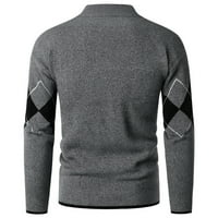Uorcsa Popularni štand za odmor ovratnik modni pulover Duks dugih rukava Pola visokog ovratnika Džemper
