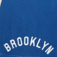 Muška mitchell & ness krema siva Brooklyn Dodgers Homefield Opremljen šešir