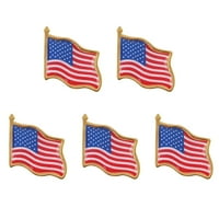 Američka zastava Lapel Pin Sjedinjene Američke Države USA Hat Tie Tack Badge PIN