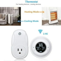 Bežični termostat za grejke sa utičnicama Električni grijač infracrveni grijač