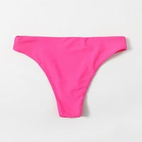 Swim kratke hlače Ženska donje kupaći kostim Srednji uspon Vruća ružičasta kostim za kupanje
