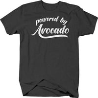 Pokreće Avocado Health Diet Fruit Veganska majica za muškarce 2xl tamno siva