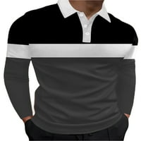 Capreze muns bluza rever izrez Polo majica dugih rukava Torbe Redovna fit pulover Spesict majica stil