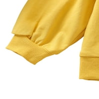 MA & Baby Baby Girls Boys TrackSit odjeća Toddler Rainbow Pulover Top hlače postavljaju odjeću