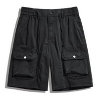 Teretne kratke hlače za muškarce muške plus veličine teretni kratke hlače sa više džepova opuštene ljetne