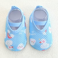 DMQupv Toddler cipele veličine dječaci prozračne crtane mreže kat čarape bosonogi čarape bez kliznih