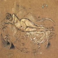 Reclining Nude Poster Print James McNeill Whistler 54667