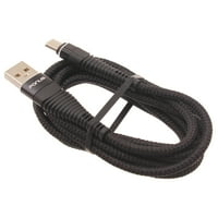 Dugi 10FT USB-C kabel za Google Pixel i Pro Phones - Cord za punjač Type-C Pleteničarski pleteni prekrivač