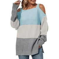 Žene Džebote za žene za žene Vruća rasprodaja Ženska Ležerna modna boja odgovaraju pulover Duks dugih