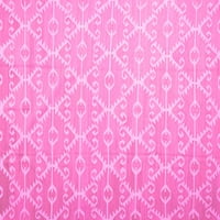 Ahgly Company Indoreni pravokutnik Sažetak Ružičasti suvremeni prostirke, 7 '10'