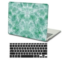 Kaishek Hard Case Cover samo za novi MacBook Air S sa mrežnom ekranom i ID dodirom USB tip-c + crni