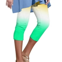 Adviicd kratke hlače za žene joga kratke hlače sa džepovima za ženske kratke hlače za žene elastične kratke kratke hlače za trčanje ljetne teretane Hlače sa džepovima Trendi zeleni m