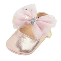SHPWFBE Cipele SOLE Prvi devojčice Bowknot Ravna Mary princeza gumene haljine bebe pokloni
