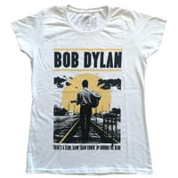 Bob Dylan dame majica: spor vlak