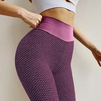 Ženske joge hlače Stretch gamaše Fitness Trčanje teretana Sportska dužina Aktivne ženske hlače