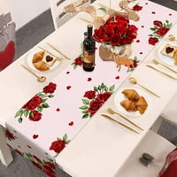 Koaiezne modne žene tkanina elastična benda doublelayer šalovi za kosu za kosu cvjetni rep za valentinovo zastava za stola crvena stola vjenčani buket držač čipke za bankete