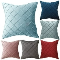 Meijuhuga jastuk za prekrivanje fino izrada kvadratnih obloga jastuka za jastuke Nevidljivi zatvarač
