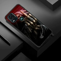 Kompatibilan sa Moto G Stylus 5g Case, King Men Skull skelets Smrt Horror GRAFIC grafički dizajn za