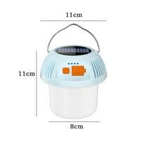 Solarna LED vanjska svjetla za kampiranje prijenosnih šatorskih svjetiljki