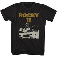 Rocky Rocky Dvije majica za odrasle Crna za odrasle