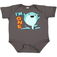 Inktastic Ja sam jedno-morski pas prvi rođendanski poklon baby boy ili baby girl bodysuit