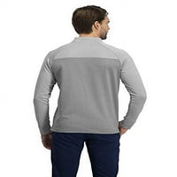 Golf Pola zip pulover muškarci - lagana džemper od runa, suho fit golf majica