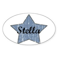 Cafepress - Stella ovalna naljepnica - naljepnica