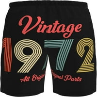 Muške vintage kratke hlače MANS Lounge Hlače sa džepovima kupaći kostimi plivaju deblice za plažu S-3xl