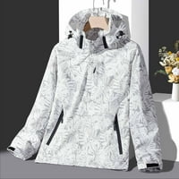 WHLBF zimski kaputi za žene plus veličine, žene vanjski parovi jednoslojne jakne casual rever patentrice