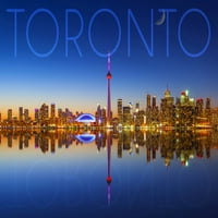 Toronto, Kanada, Skyline i refleksija