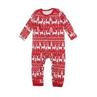 Xmas Holiday Sleep odjeće Žene Muškarci, odgovaraju Božićni PJS za obitelj, Elk tiskane Pajamas Christma