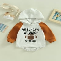MA & Baby dukserica Rompers Novorođenčad Dječak dugih rukava bodići liste Oneye Shoupsit Outfit odjeća
