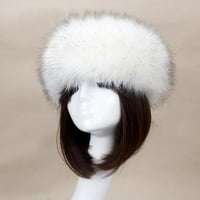 Trayknick Nova žena Jesen zima Fau Fur zadebljani šešir na otvorenom hladno-otporna toplo plišani panie