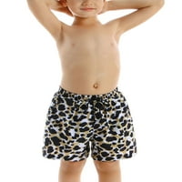 Tenmi Kids kupaći kostim Leopard Short Hotcres Brzi suhi kupaći kostimi Lagani dno Summer Holiday Bathing odijelo Leopard Print 152