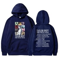Taylor Hoodie The Eras Tour Merch New Album Ponoće Žene Muškarci Jesen Dugi rukav Swirt Singer odjeća