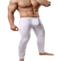 GLONME muške kompresijske hlače hladne suhe tajice Solidne tajice u boji trčanje atletski osnovni sloj