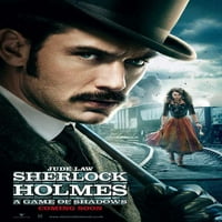 Sherlock Holmes Igra sjenki za poster za rezanje - artikal MoveB40224