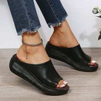 Floleo Clearance Ljeto Žene Debele kosine cipele Modne ležerne rimske sandale