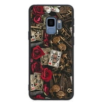 Floral-vino-umjetnička futrola za Samsung Galaxy S for Women Muška Pokloni, SOFT Silikonski stil Otporan